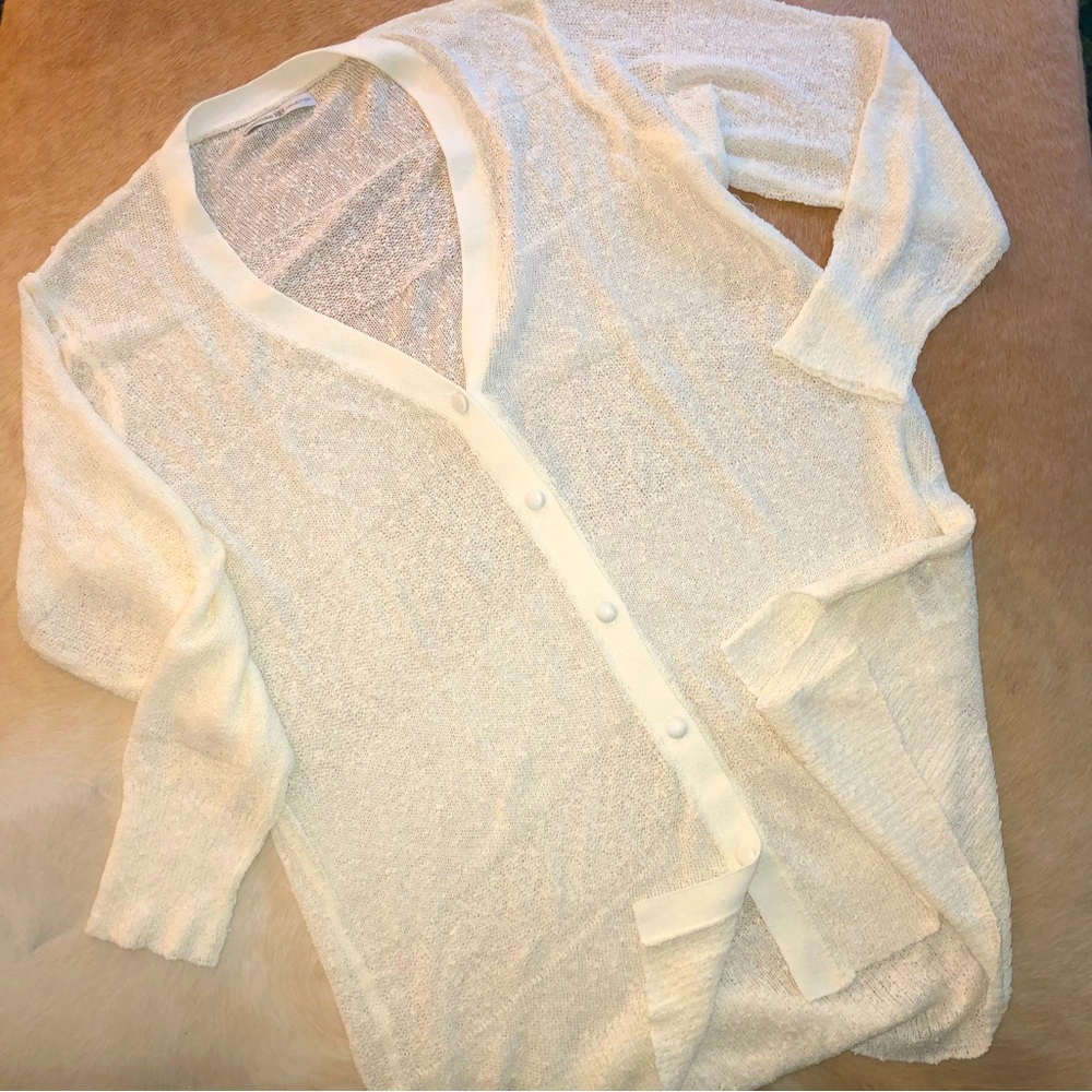 4/$20 Signature Collection 1X/1T lightweight cardi Nwot